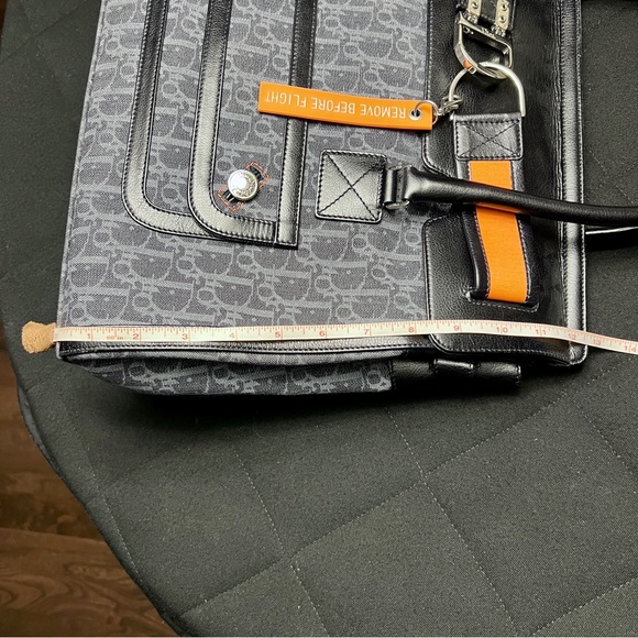 Rare Vintage 2005 Dior Flight monogram denim handbag - Picture 8 of 10